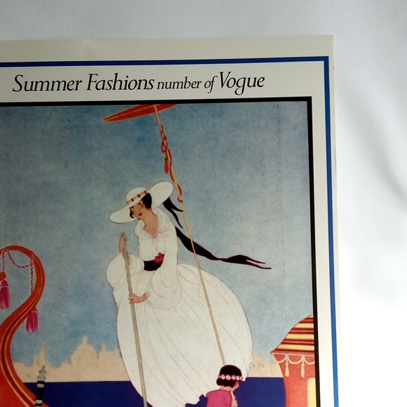 VINTAGE VOGUE PRINT SUMMER FASHIONS NUMBER OF VOGUE JUNE 1 1916 - Picture 3 of 10